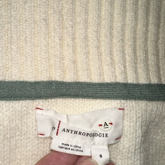 by Anthropologie Evergreen Tree Cardigan Sweater - Picture 11 of 12